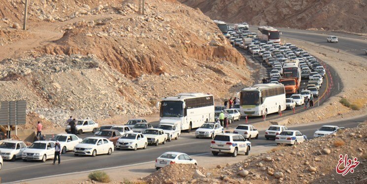 ترافیک پرحجم بازگشت زائران از مرز‌های ۶ گانه